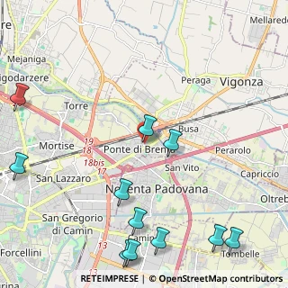 Mappa Via Bravi, 35129 Padova PD, Italia (2.95909)