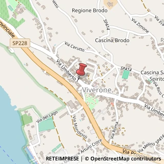 Mappa Via Umberto I°, 109, 13886 Viverone, Biella (Piemonte)