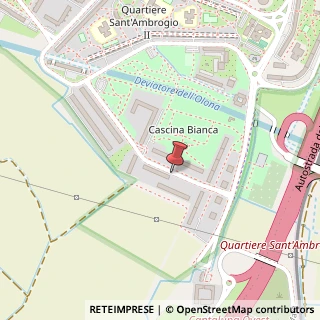 Mappa Via Cascina Bianca, 26, 20142 Milano, Milano (Lombardia)