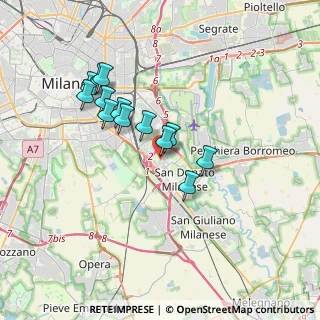 Mappa Via Marignano, 20097 San Donato Milanese MI, Italia (3.03923)