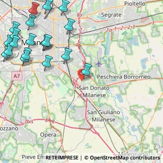 Mappa Via Marignano, 20097 San Donato Milanese MI, Italia (6.4015)