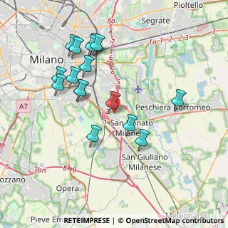 Mappa Via Marignano, 20097 San Donato Milanese MI, Italia (3.78125)