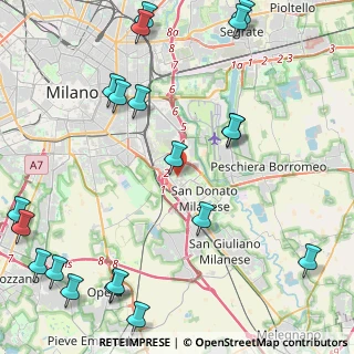 Mappa Via Marignano, 20097 San Donato Milanese MI, Italia (6.0945)