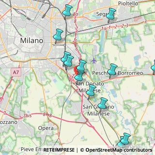 Mappa Via Marignano, 20097 San Donato Milanese MI, Italia (4.65308)