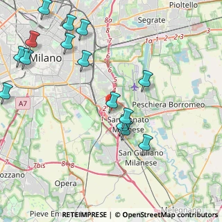 Mappa Via Marignano, 20097 San Donato Milanese MI, Italia (5.08467)