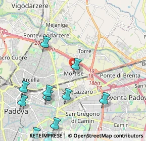 Mappa Via Guido Cardan, 35129 Padova PD, Italia (2.72273)