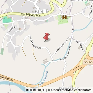 Mappa Via della cartiera 4, 10010 Parella, Torino (Piemonte)