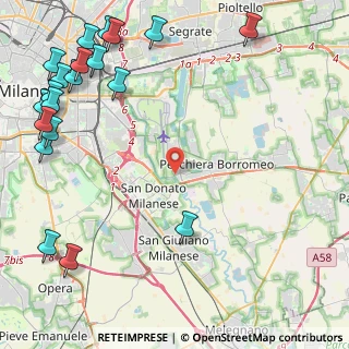 Mappa Via Milano, 20068 Milano MI, Italia (6.64)