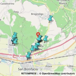 Mappa Via Renato Zoppi, 37032 Monteforte d'Alpone VR, Italia (1.987)