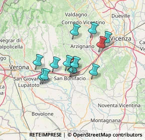 Mappa Via Renato Zoppi, 37032 Monteforte d'Alpone VR, Italia (10.19846)