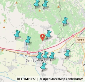 Mappa Via Renato Zoppi, 37032 Monteforte d'Alpone VR, Italia (4.33727)