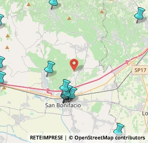 Mappa Via Renato Zoppi, 37032 Monteforte d'Alpone VR, Italia (6.52444)