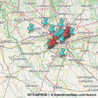 Mappa Viale Cristoforo Colombo, 20094 Corsico MI, Italia (10.2035)