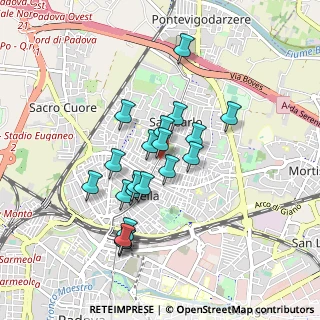 Mappa Via Tiziano Aspetti, 35133 Padova PD, Italia (0.759)