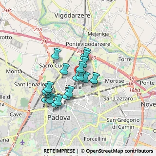 Mappa Via Tiziano Aspetti, 35133 Padova PD, Italia (1.324)