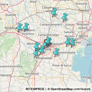 Mappa Via Tiziano Aspetti, 35133 Padova PD, Italia (12.59154)