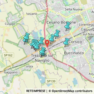 Mappa Via E. Tazzoli, 20090 Trezzano sul Naviglio MI, Italia (1.32071)
