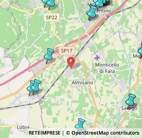 Mappa Via del Lavoro, 36045 Lonigo VI, Italia (3.3835)