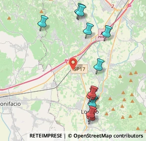 Mappa Via del Lavoro, 36045 Lonigo VI, Italia (4.64727)