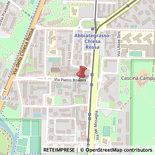 Mappa Via Pietro Boifava, 80B, 20142 Milano, Milano (Lombardia)