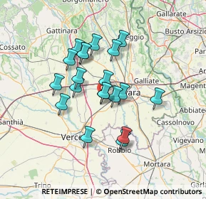 Mappa Cascina Motta, 28060 Casalino NO, Italia (10.919)