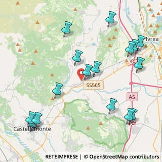Mappa Via Gallo, 10010 Quagliuzzo TO, Italia (5.31118)