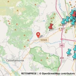 Mappa Via Gallo, 10010 Quagliuzzo TO, Italia (8.2135)