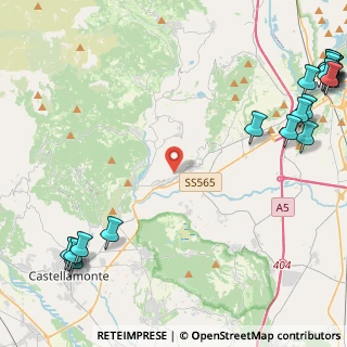 Mappa Via Gallo, 10010 Quagliuzzo TO, Italia (7.348)