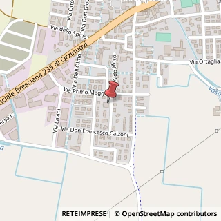 Mappa Via A. Moro, 8, 25030 Pompiano, Brescia (Lombardia)