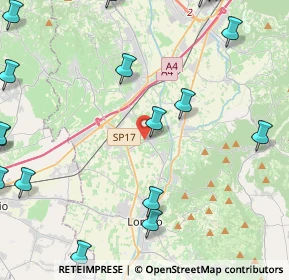 Mappa Via San Giovanni Bosco, 36040 Sarego VI, Italia (6.742)