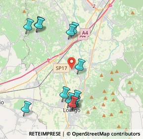 Mappa Via San Giovanni Bosco, 36040 Sarego VI, Italia (4.40769)