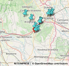 Mappa Via San Giovanni Bosco, 36040 Sarego VI, Italia (11.62833)