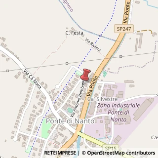 Mappa Via Antonio Bembo, 24, 36024 Nanto, Vicenza (Veneto)