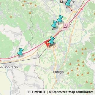 Mappa Via Boschetta, 36045 Lonigo VI, Italia (6.24417)