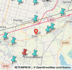 Mappa Via XI Febbraio, 30031 Dolo VE, Italia (6.74)