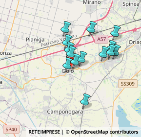 Mappa Via XI Febbraio, 30031 Dolo VE, Italia (2.91786)