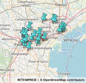 Mappa Via XI Febbraio, 30031 Dolo VE, Italia (11.643)