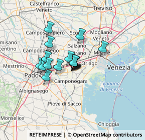 Mappa Via XI Febbraio, 30031 Dolo VE, Italia (7.98529)