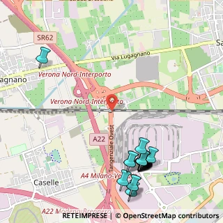 Mappa SR62, 37137 Verona VR, Italia (1.35737)