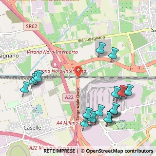 Mappa SR62, 37137 Verona VR, Italia (1.325)