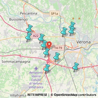 Mappa SR62, 37137 Verona VR, Italia (3.49364)
