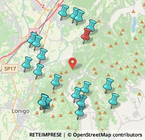 Mappa Via Monte, 36040 Grancona VI, Italia (4.5495)