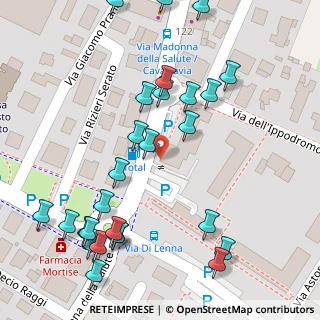 Mappa Zona Mortise, 35129 Padova PD, Italia (0.075)