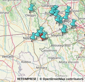 Mappa Via Dott. G. Perone, 28069 Trecate NO, Italia (15.65938)