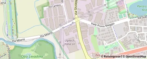 Mappa Peschiera Borromeo