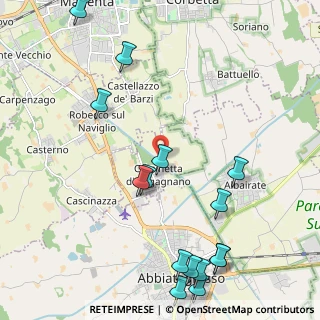 Mappa Via Alzaia, 20081 Cassinetta di Lugagnano MI, Italia (2.73067)