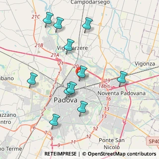 Mappa Via Claude Debussy, 35133 Padova PD, Italia (4.13182)