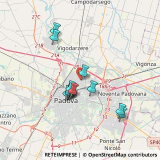 Mappa Via Claude Debussy, 35133 Padova PD, Italia (3.25417)