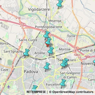 Mappa Via Claude Debussy, 35133 Padova PD, Italia (2.80615)