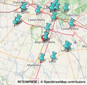 Mappa Via Industriale, 25021 Bagnolo Mella BS, Italia (9.25)
